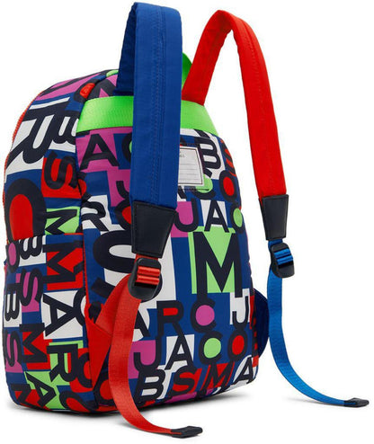 Kids Blue & Red Logo Backpack