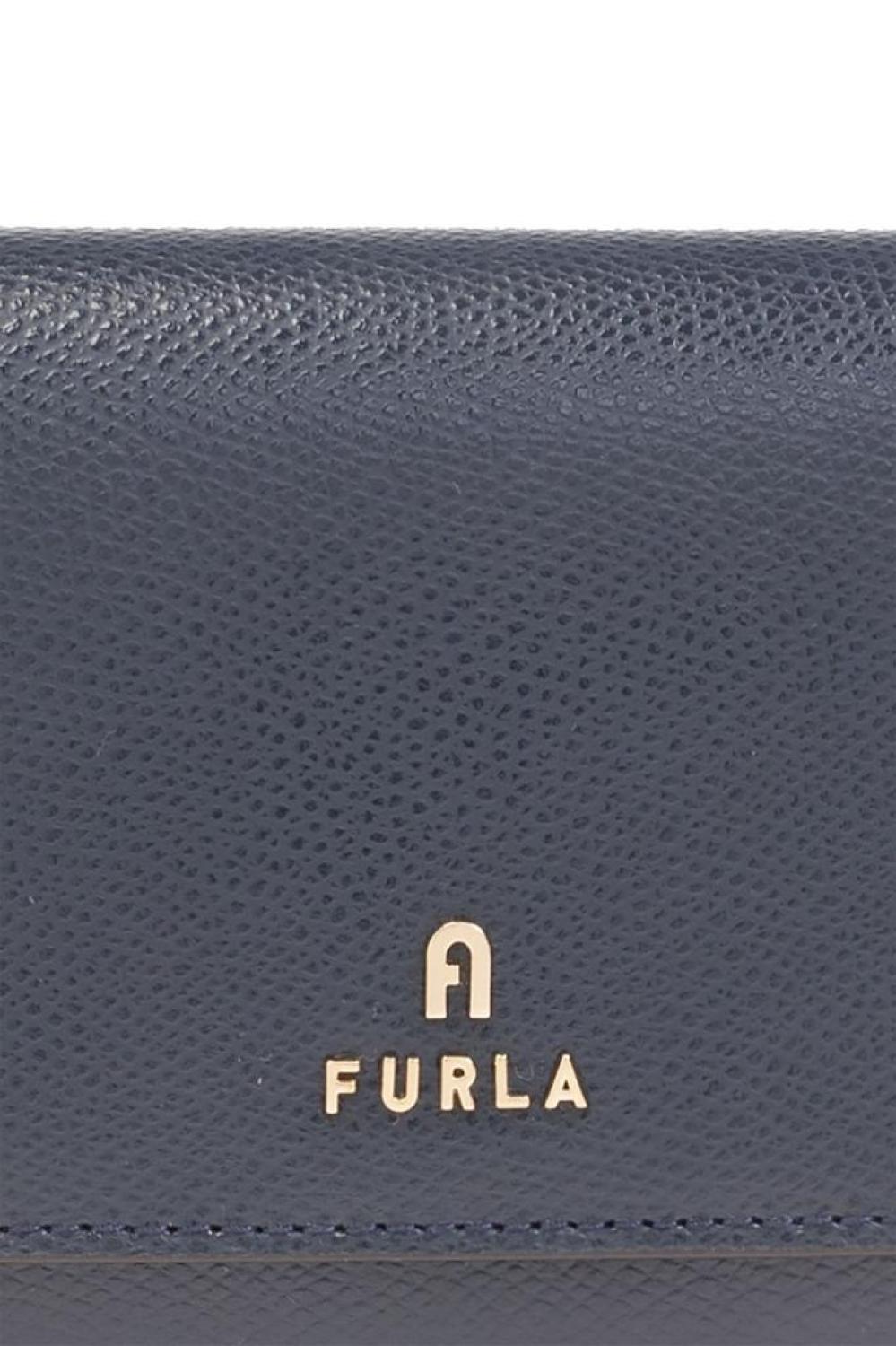 Furla Logo Plaque Snapped Wallet
