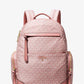 Prescott Large Signature Logo Print Woven Backpack