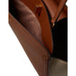 York Color-Blocked Pebbled and Smooth Leather Large Work Tote
