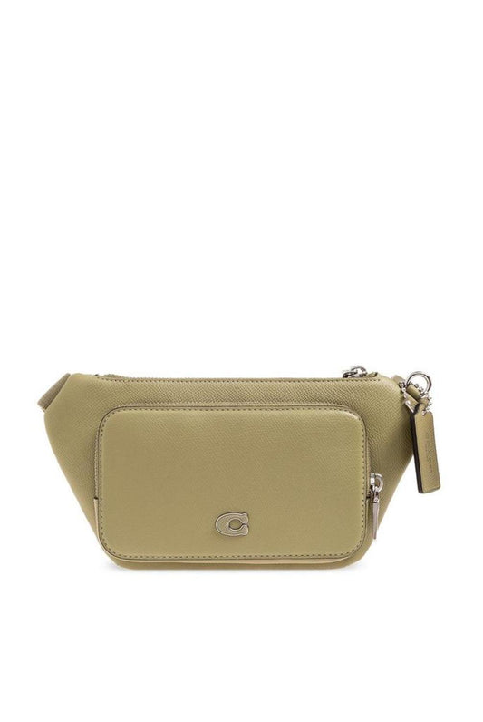 Coach Logo Plaque Belt Bag