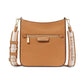 Hudson Small Pebbled Leather Messenger Crossbody