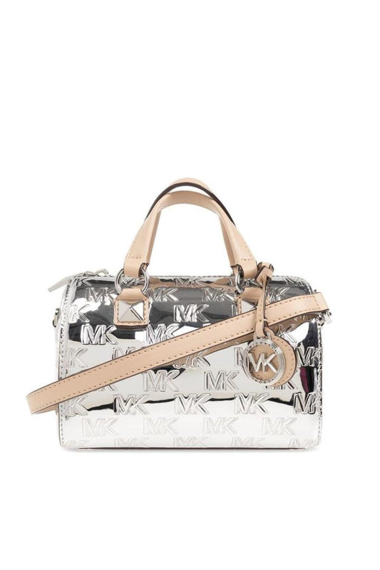 Michael Michael Kors Grayson Logo Embossed Mini Tote Bag