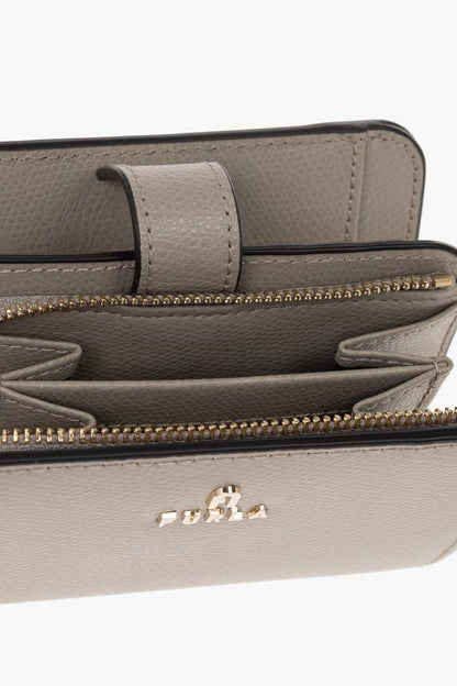 Furla Logo Lettering Compact Wallet