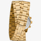 Runway Gold-Tone Wrap Watch