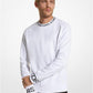 Logo Tape Cotton Blend Sweater