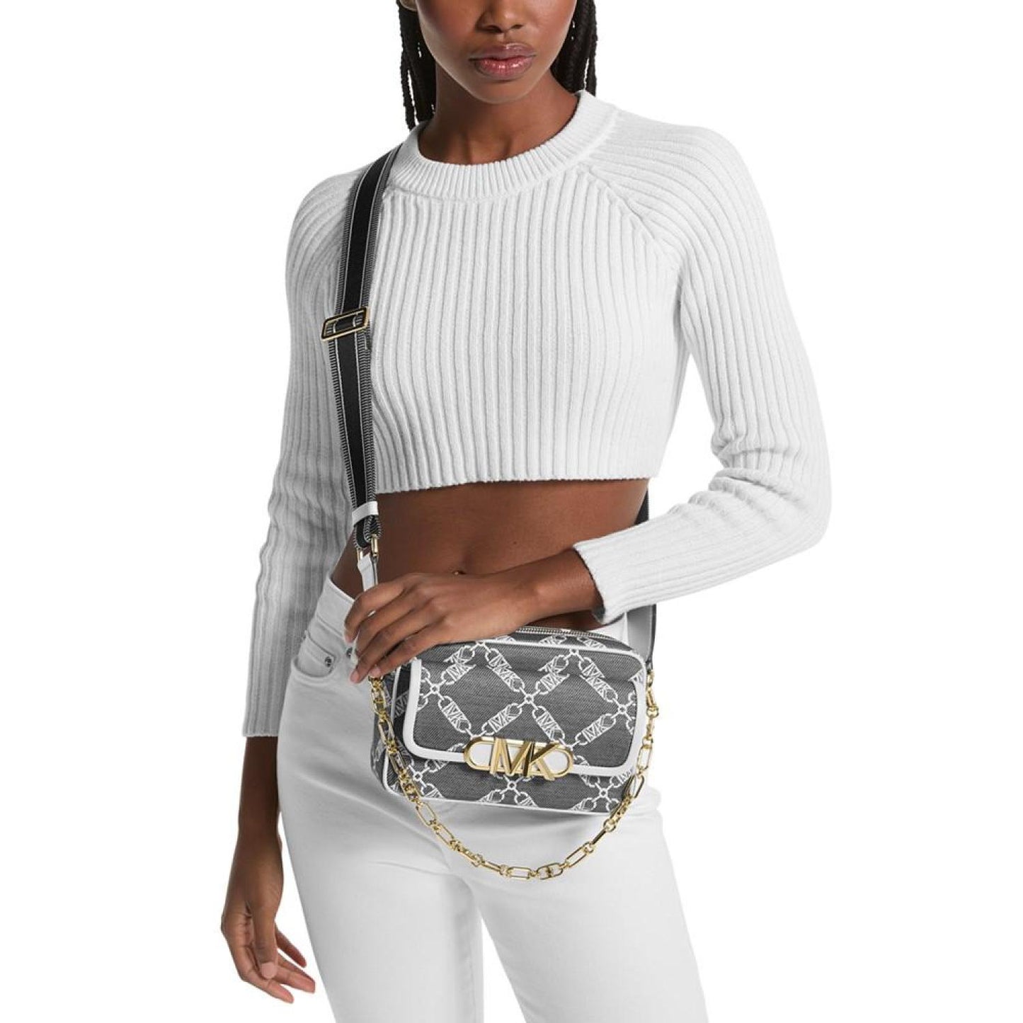 Parker Medium Chain Swag Camera Crossbody
