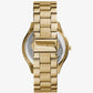 Slim Runway Gold-Tone Stainless Steel Watch