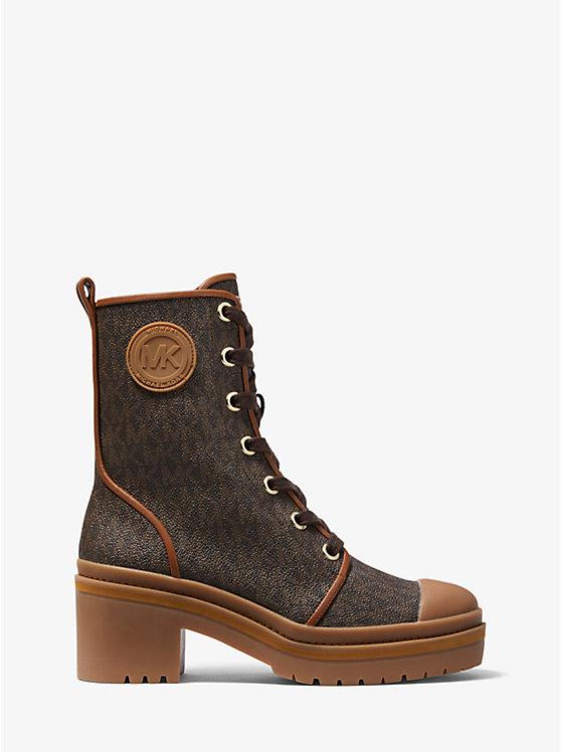 Corey Logo Combat Boot