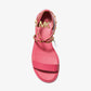 Astrid Studded Leather Flat Sandal