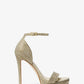 Jordyn Embellished Glitter Chain Mesh Platform Sandal