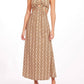 Halley Midi Dress In Montenegro