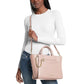 Kaylee Medium Leather 2 in 1 Satchel