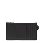 Coach Logo Plaque Zipped Card Case
