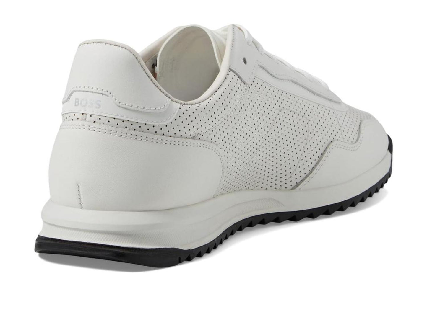 Zayn Low Profile Leather Mesh Sneakers