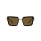 Prada  PR 55ZS 19D01T 52mm Womens Square Sunglasses
