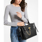 Hamilton Legacy Large Leather Belted Satchel