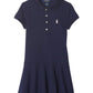 Short Sleeve Polo Dress (Little Kids)