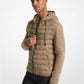 Galway Quilted Mixed-Media Jacket