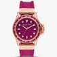 Oversized Everest Pavé Rose Gold-Tone Watch
