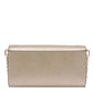 Michael Kors Mona Large Metallic Clutch Bag
