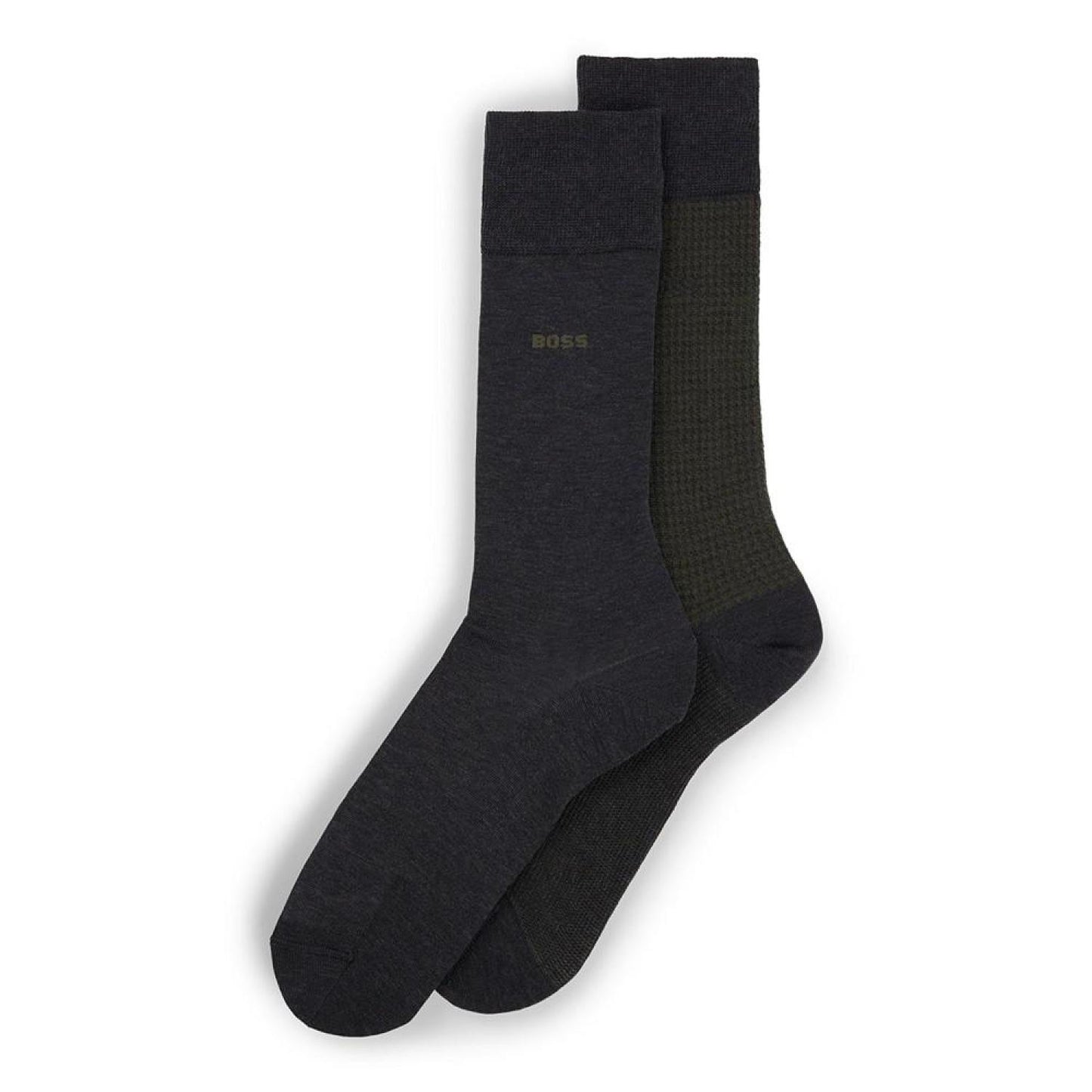 Men's Regular-Length Socks, Pack of Two