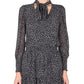 Michael Michael Kors Leopard Print Bow-Detailed Blouse