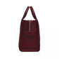 Small Leather Traveler Tote Bag
