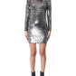 Michael Michael Kors Sequin Embroidered Dress