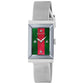 G-Frame Stainless Steel Mesh Bracelet Watch 21x34mm