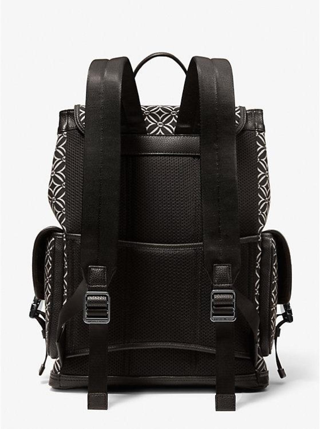 Hudson Logo Jacquard Backpack
