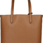 Michael Michael Kors Women's Luggage Brown Eliza Extra Large East/West Reversible Tote Handbag