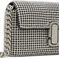 Silver 'The Rhinestone J Marc Mini' Shoulder Bag