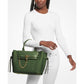Hamilton Legacy Large Belted Leather Satchel