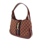 Gucci Jackie Canvas Clutch Bag (Pre-Owned)