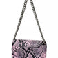The Snake-Embossed Leather J Marc Mini Shoulder Bag