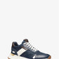 Miles Leather and Mesh Trainer