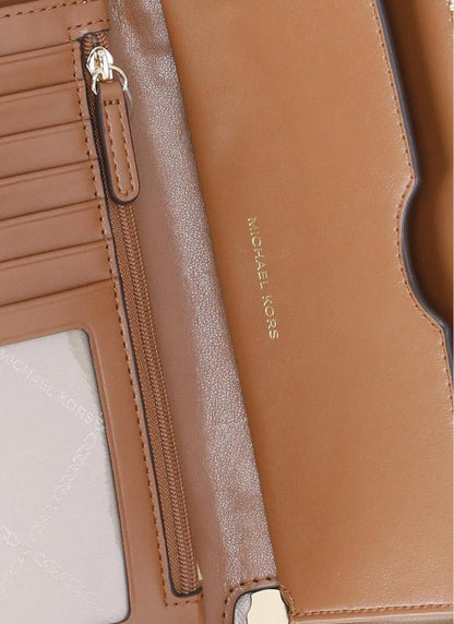 Michael Michael Kors Monogram-Print Zipped Wallet