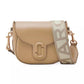 The J Marc Small Leather Saddle Bag