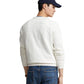 Anchor-Print Fleece Sweatshirt