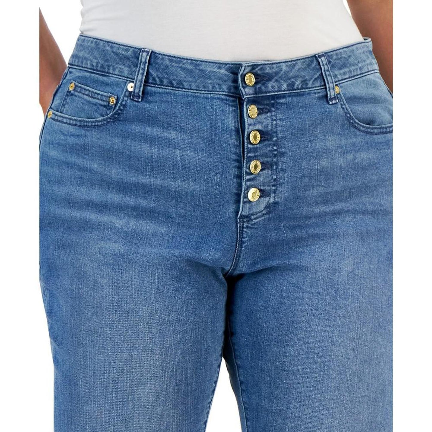 Plus Size High-Rise Skinny Jeans
