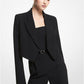 Double Crepe Sablé Bolero Jacket