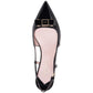 Women's Bowdie Pointed-Toe Slingback Flats