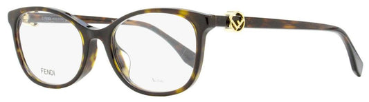 Fendi Women's Alternative Fit Eyeglasses FF0337F 086 Dark Havana 53mm