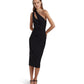 Jersey One-Shoulder Cocktail Dress
