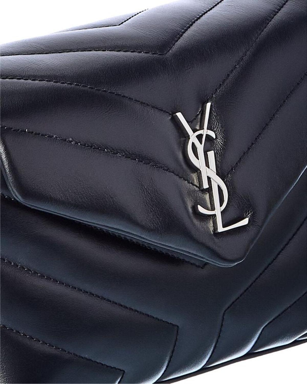 Saint Laurent LouLou Toy Matelasse Leather Shoulder Bag