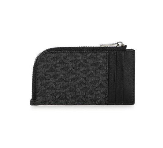 Michael Kors Monogram Zip-Up Wallet