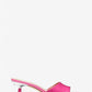 Amal Patent Leather Kitten Sandal