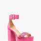 Tara Embellished Suede Platform Sandal