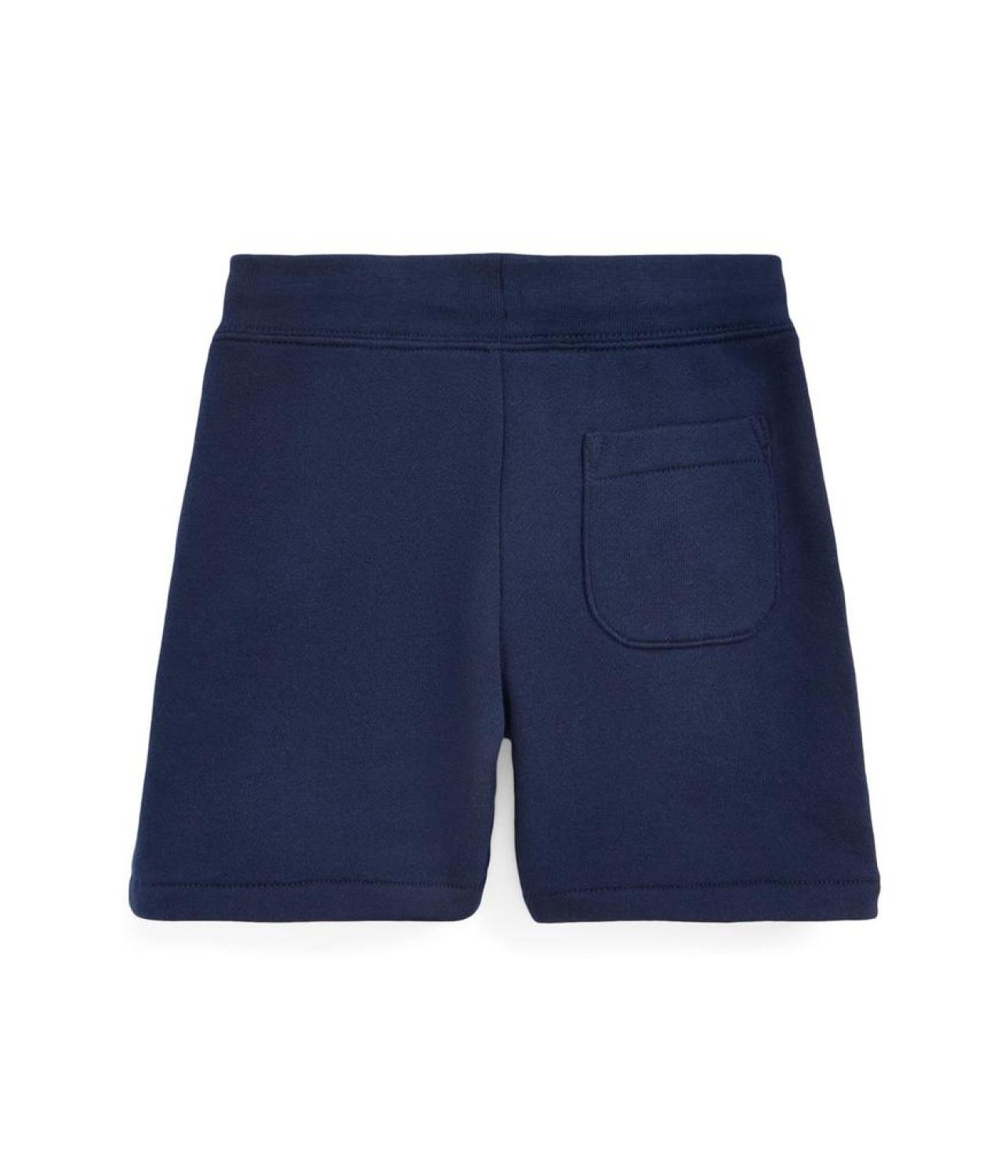 Cotton Blend Fleece Shorts (Little Kids)
